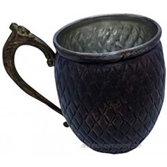 100% Pure Solid Hammered Copper Moscow Mule Mug Handcrafted Vintage Design Food Safe Turkish Copper Mug