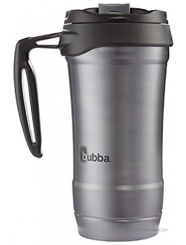 bubba Hero Dual-Wall Vacuum-Insulated Stainless Steel Travel Mug 18 oz. Gunmetal
