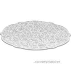 Alessi Cu Dressed Saucer For Coffee Cup White
