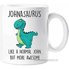 Personalised Dinosaur Mug Present Friend Dinosaur Fathers Day Funny Mug Present Birthday Christmas