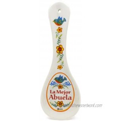 Decorative Ceramic Mexican Kitchen Spoon Rest by E.H.G | SpanishLa Mejor Abuela